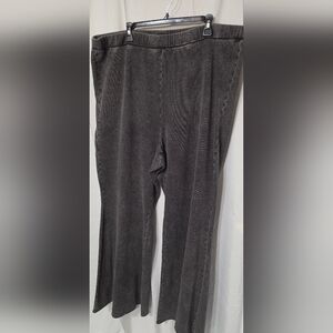 Good American Gray Flare Pants